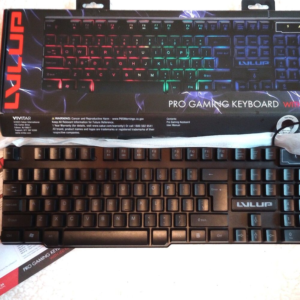 Lighted Gaming Keyboard